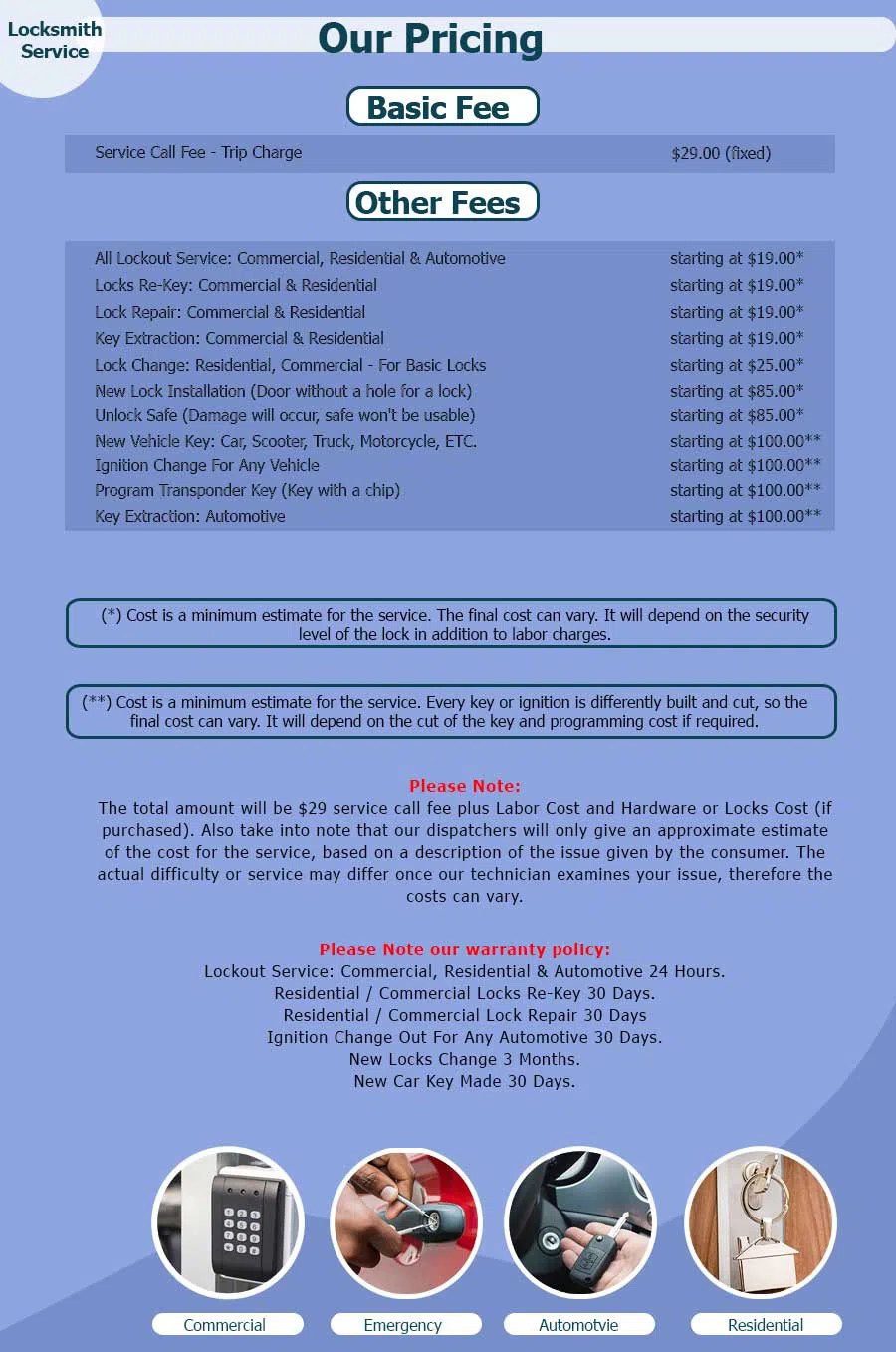 Hollywood Estates Locksmith Store, Cincinnati, OH 513-452-3817